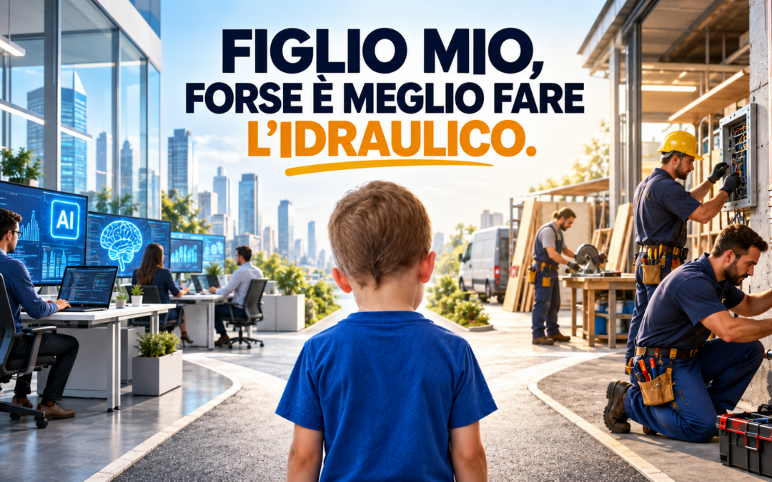 Figlio mio, forse &egrave; meglio fare l&rsquo;idraulico.